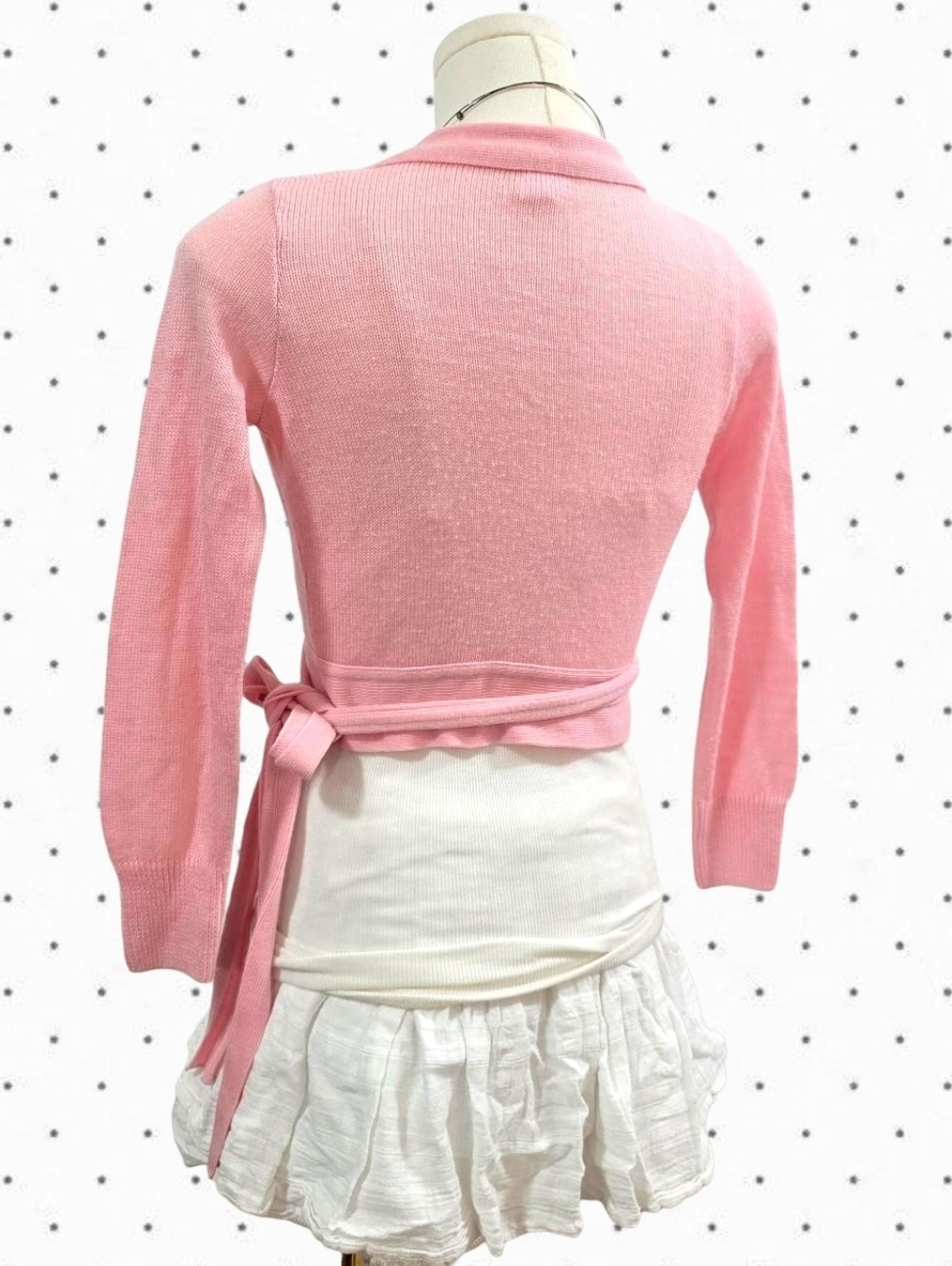 Eurotard pink ballerina wrap top - Picture 4 of 5